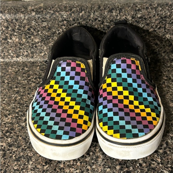 Vans Asher Super Colourful Slip On Shoes Size 12 Missy Super Cool Skate Shoes - Picture 7 of 11